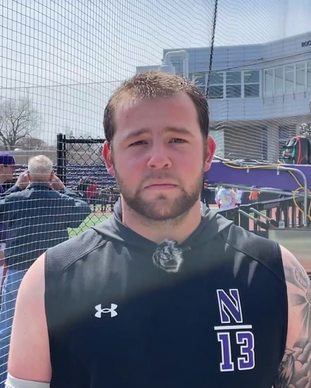Stephen Hrustich Postgame Interview 4:10:2022 (Walk Off HR)